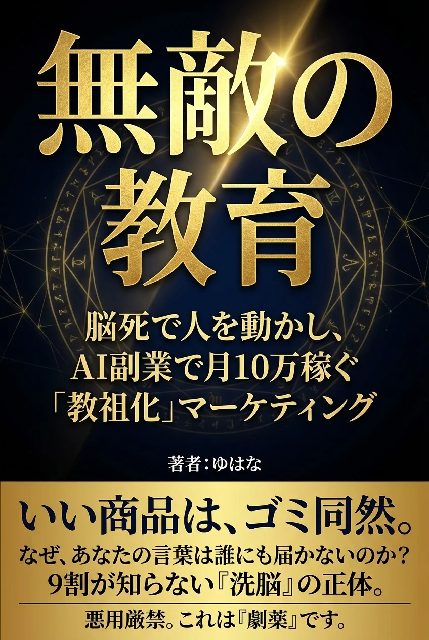 Kindle『無敵の教育』の表紙